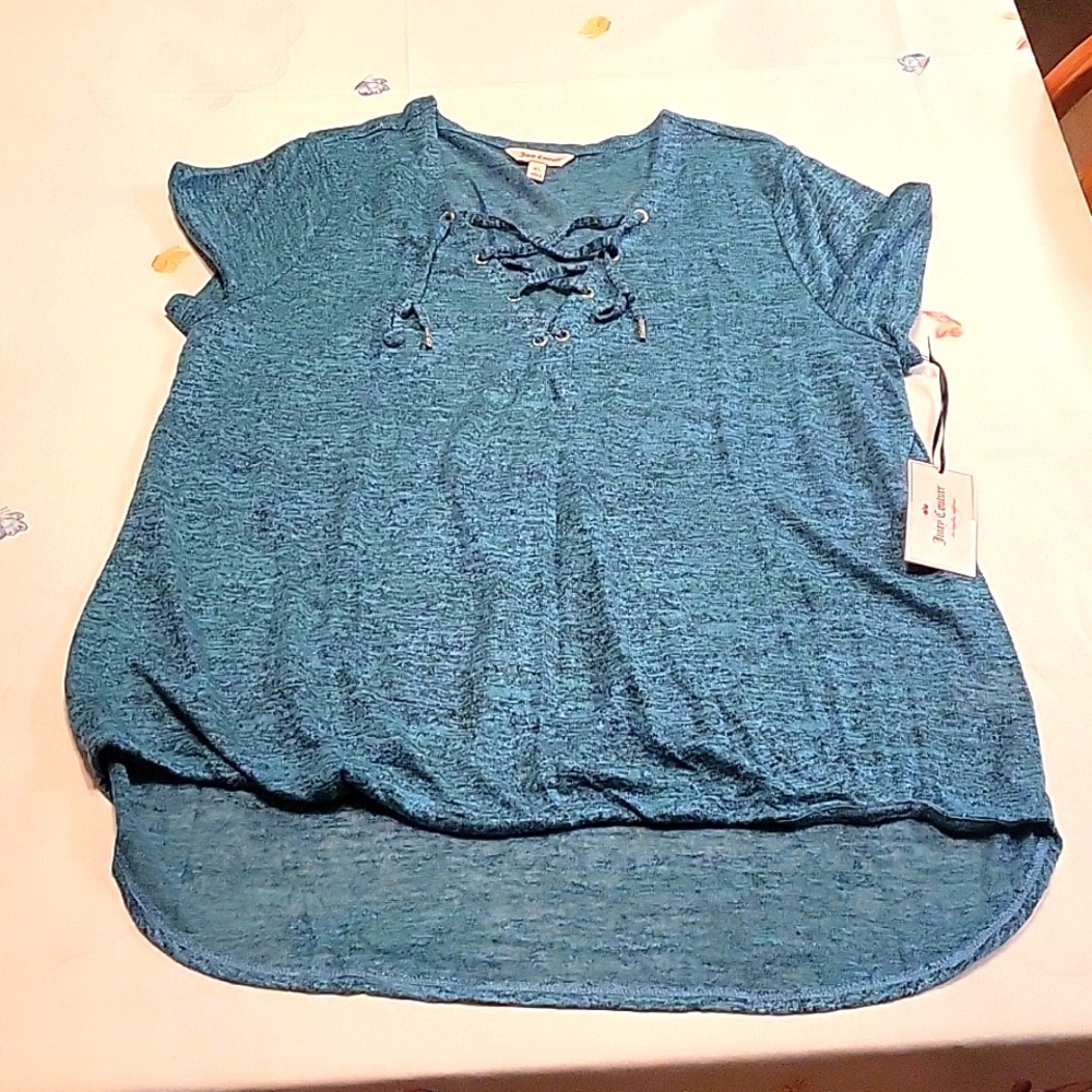 Juicy Courture, XL, Heathered Blue,
